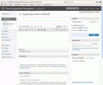 Figura 3 Aggiungere un nuovo articolo sul nostro blog