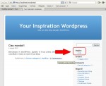 Figura 7 Le pagine nel layout standard di blog