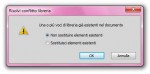 Pannello finestra di dialogo
