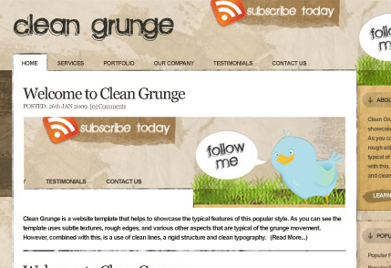 grungeblogdesign