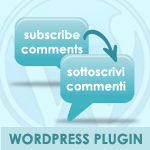 Localizzazione in italiano del plugin: subscribe to comments