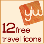 12 free travel icons per i vostri lavori grafici