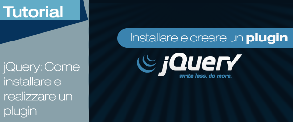 jQuery: come installare e creare un plugin partendo da zero?