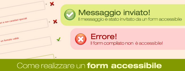 Come realizzare un form accessibile e con codice ottimizzato?