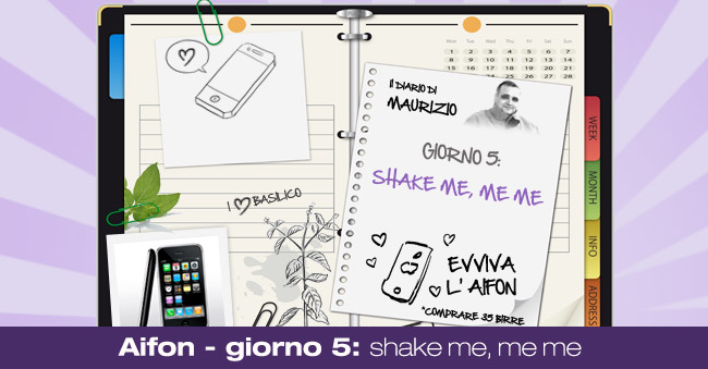 Aifon -giorno 5: Shake me, me, me