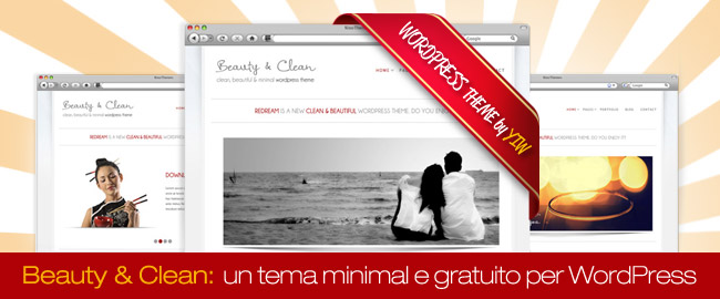 Free minimal wordpress theme