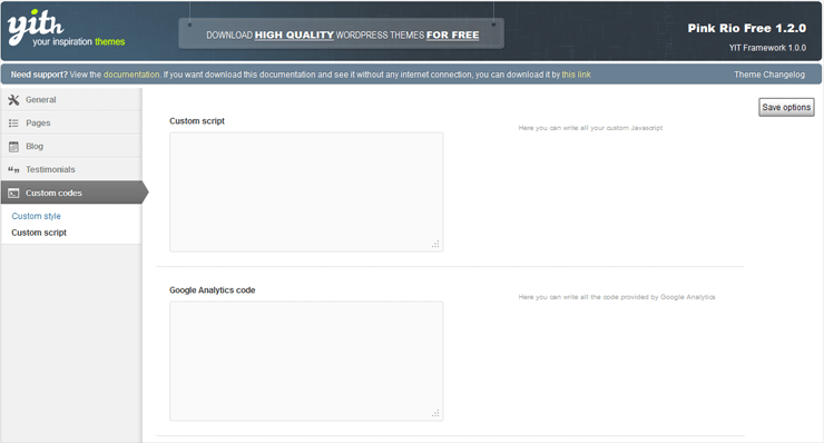 PinkRio Tema WordPress FREE minimal e responsive 11b